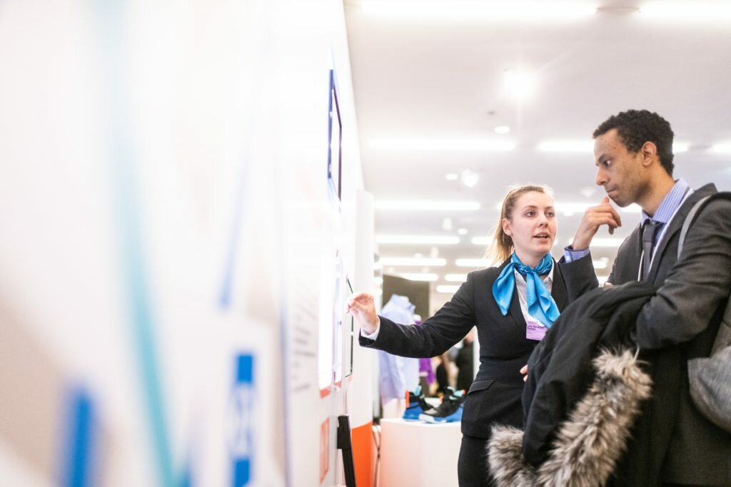 People with customer service skills are candidates for the recruitment program